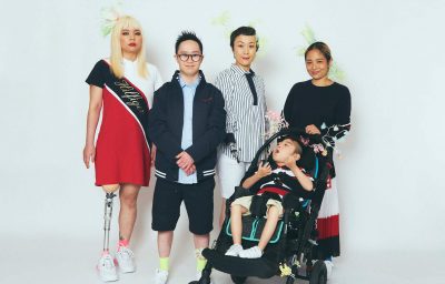 people wearing the adaptive clothing