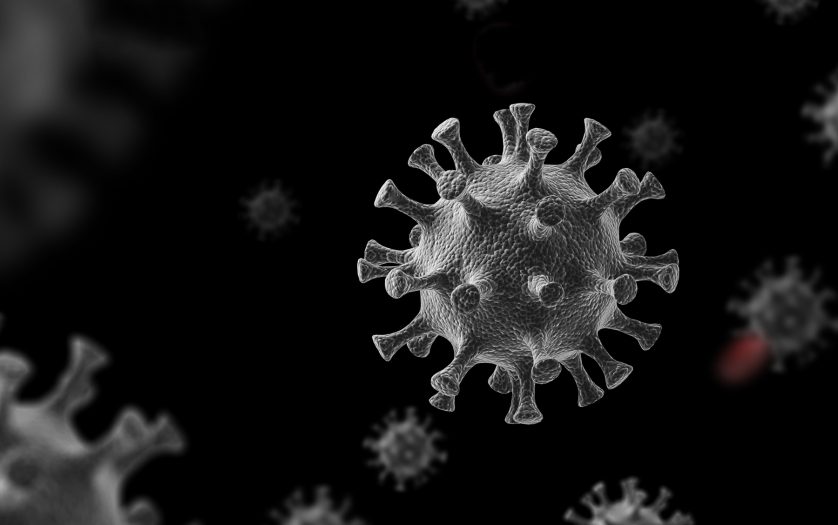 Coronavirus 2019-nCov Microscope virus close