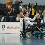 The FA Disability Cup celebration