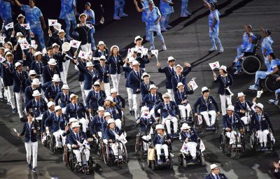 Rio opening ceremony of the Paralympics Rio 2016 at Maracana Stadium