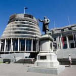 Parliament of New Zealand in Wellington city