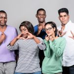 Deaf learners pictured (L-R) Njabulo Ngubo, Siziwe Mthethwa, Nkanyiso Bhengu, Shanel Gareeb and Adrian Moodley.