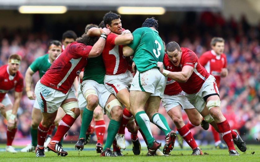 Ireland Vs Wales Rugby match