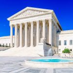 United States Supreme Court Building in Washington DC, USA.