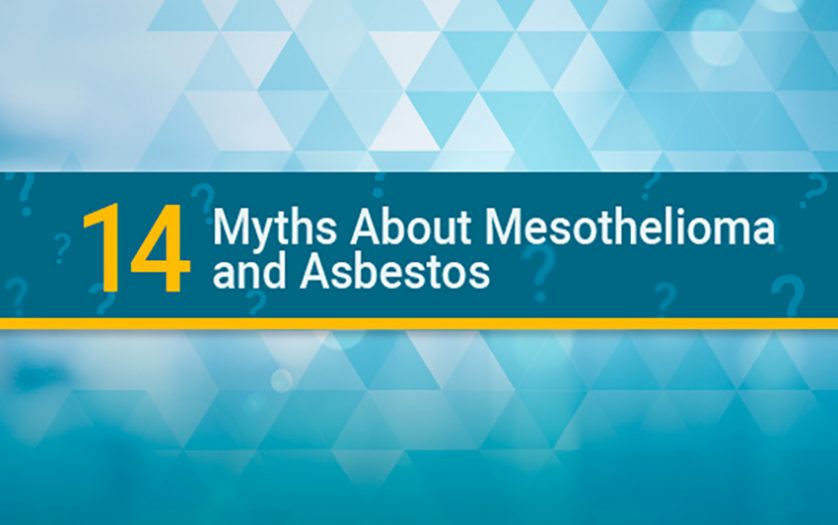 14 Myths about Mesothelioma and Asbestos banner