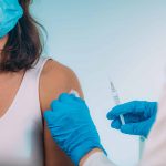 Medical Professional Administering a Vaccine