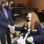 Gov. Kathy Hochul with Kim Hill