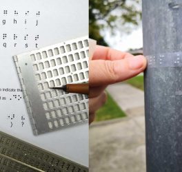 Braille bombing