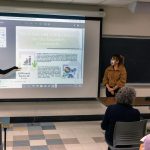 Students present as part of the “Care Work: Disability Justice & Healthcare” class.