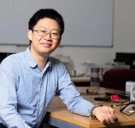 PhD student Stephen Lin