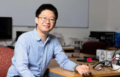 PhD student Stephen Lin