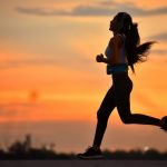 woman running
