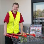 Jayden moving shopping cart