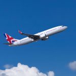 British airways airplane flying at blue sky