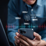 Person using AI chatbot