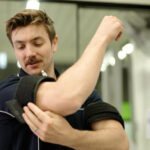 Person performing a exercise.