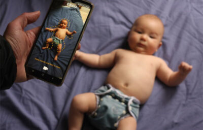 The Baby Moves VIEW app allows parents to film their baby’s movements at home and safely send the recording to assessors for review.