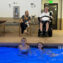 Chad and family spend a day at the pool.