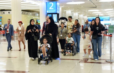 Dubai Airports celebrates one year of its innovative 'We All Meet the World Differently' initiative, coinciding with the International Day of Persons with Disabilities on December 3, 2023.