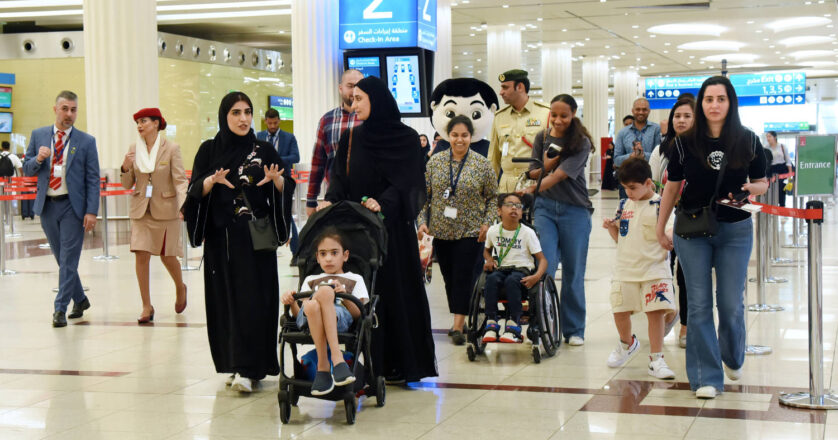 Dubai Airports celebrates one year of its innovative 'We All Meet the World Differently' initiative, coinciding with the International Day of Persons with Disabilities on December 3, 2023.