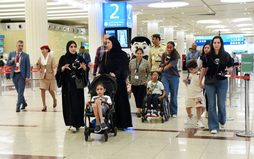 Dubai Airports celebrates one year of its innovative 'We All Meet the World Differently' initiative, coinciding with the International Day of Persons with Disabilities on December 3, 2023.