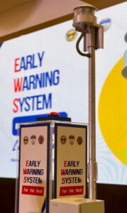 early warning system for deaf people