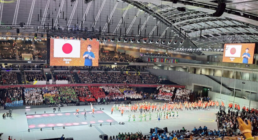 opening ceremony of the 2025 Tokyo Deaflympics