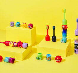 The Build-A-Brush includes modular components that adapt as children grow, allowing kids to select the bits that appeal to them in the moment while ergonomic forms and visual cues build self-assurance, refine cognitive skills, and encourage consistency.