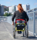 woman in wheelchair outdoor