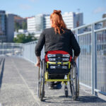 woman in wheelchair outdoor