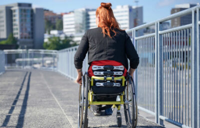 woman in wheelchair outdoor