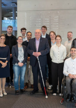 gruop photo of Accessibility Customer Advisory Committee in Frankfurt
