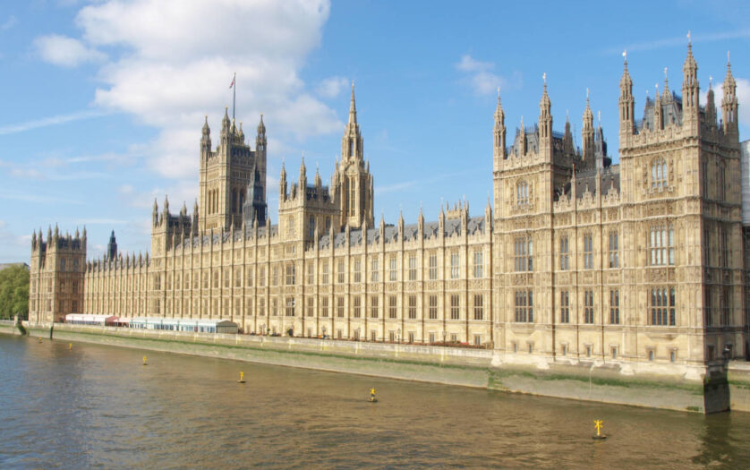 Houses of Parliament, Westminster Palace in London