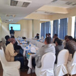 Participants discusssing at the event