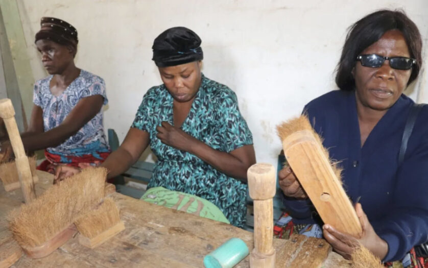 Persons with Disabilities at the National Vocational and Rehabilitation Centre (NVRC) in Ndola.