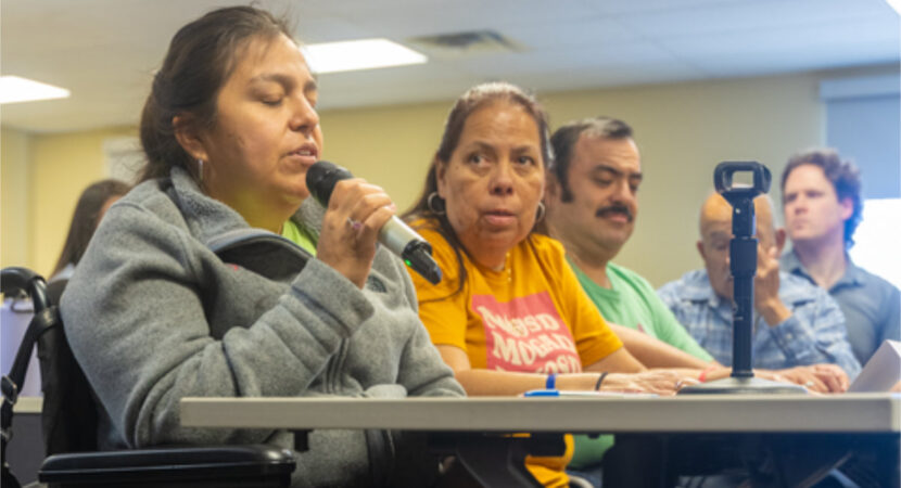 A speaker at Rare Disease Day 2026 at the UNM Center for Development & Disability.