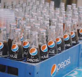 Glass Pepsi Bottles