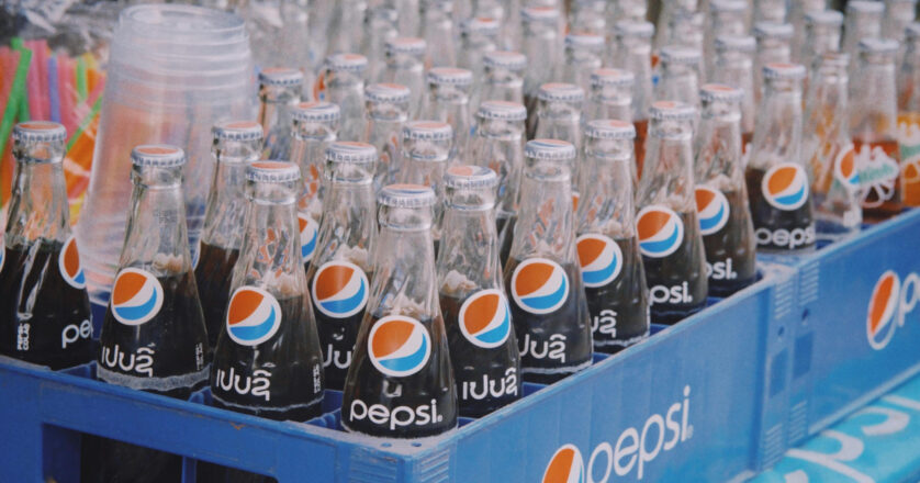 Glass Pepsi Bottles