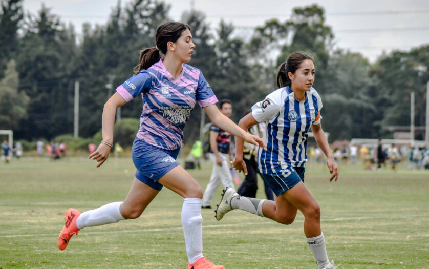 Women's Soccer Match Outdoors