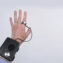 close of hands with Ring camera