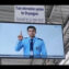 AI-powered sign language train information system at Badshahnagar railway station.