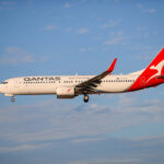 Qantas air plane