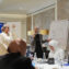 Participants engaging with the trainer at the workshop on developing a unified national mechanism to enhance and monitor women’s labour force participation in Jordan, organized by the Ministry of Labour, the ILO and GIZ.