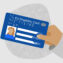 Graphic - person holding EU disability-card